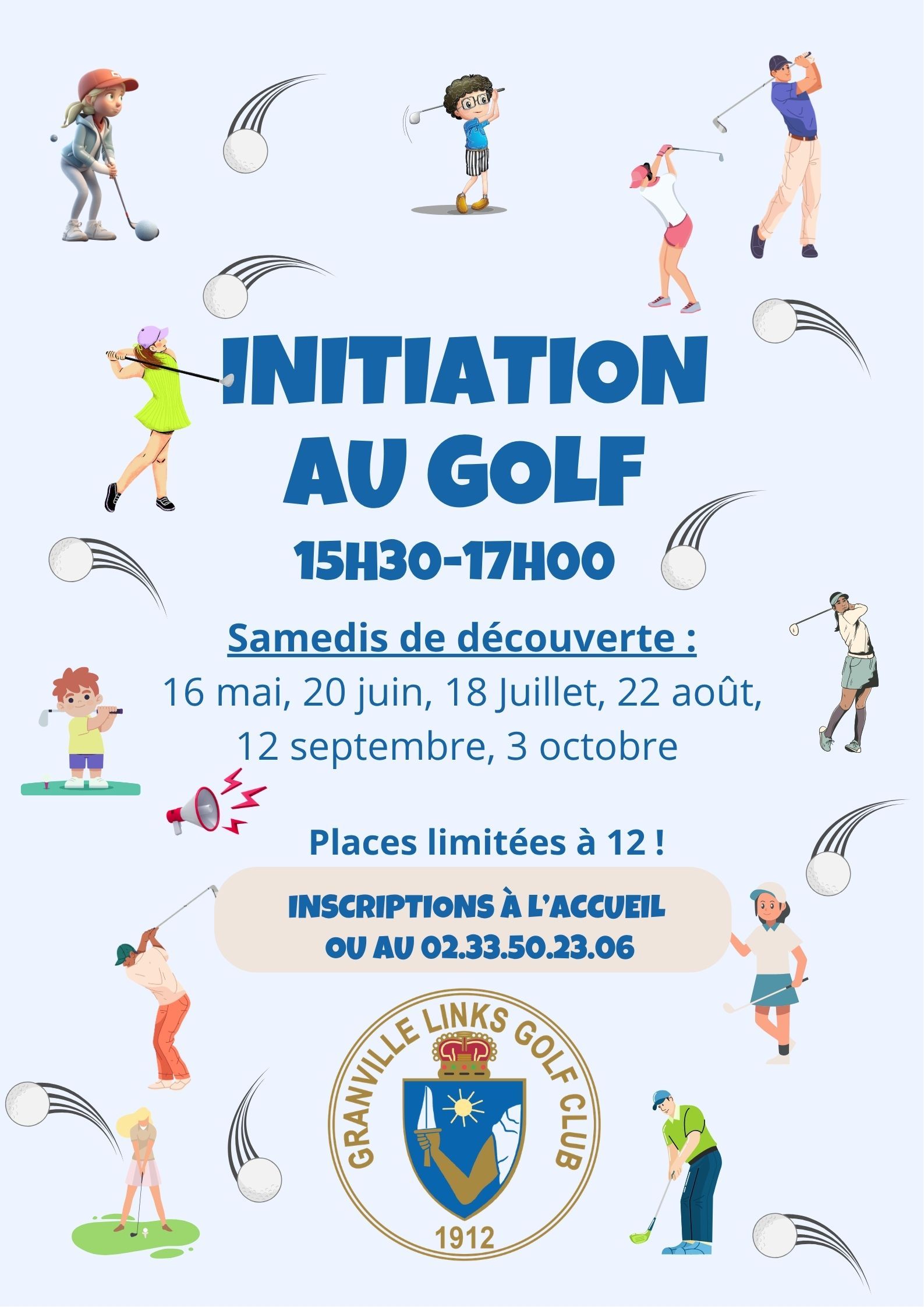 INITIATION AU GOLF